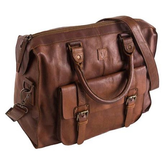 Triumph Leather Motorcycle Bag - Picture 1 of 7